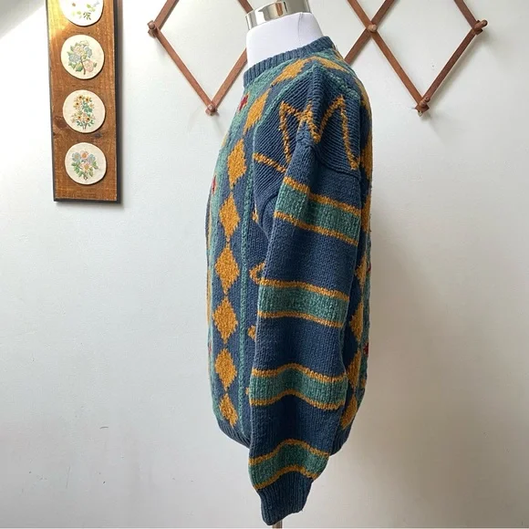 Vintage Dior Hand Knit Heavyweight Sweater - Picture 9 of 14